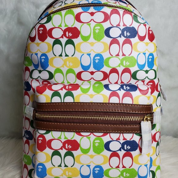 BAPE x Coach Limited Edition Academy Backpack - Picture 8 of 8